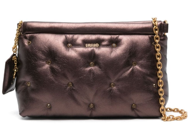 Borsa  Liu Jo FELCE ECS S  pochette  AF4314 E0923 Col. X0582 Brown stone